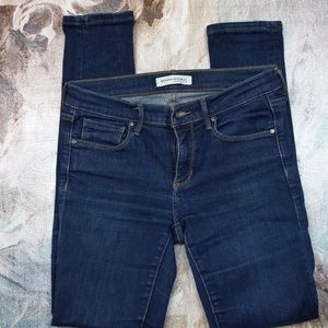 😎Banana Republic Skinny Jeans Mid Wash size 27p